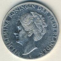 Hollandia 1933. 2 1/2G Ag "Wilhelmina" T:2/3