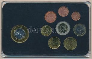 Belgium 2002-2007. 1c-2E (8xklf) forgalmi szett + 1997. 1E próbaveret műanyag tokban T:1-2
Belgium ...