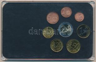 Finnország 2008-2009. 1c-2E (8xklf) festett hátlapú forgalmi szett műanyag tokban T:1,1-
Finland 20...