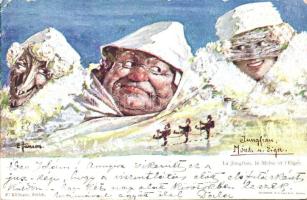 Eiger, Mönch, Jungfrau s: E Hansen