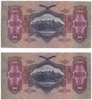 1930. 100P (4x) 2+2 sorszámkövetők T:I-,II
Adamo P17