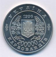Ukrajna 1996. 200.000k Cu-Ni "A csernobili katasztrófa 10. évfordulója" T:P 
Ukraine 1996...
