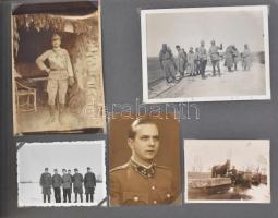 217 db I és II. világháborús fotót tartalmazó album