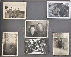 217 db I és II. világháborús fotót tartalmazó album