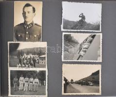 217 db I és II. világháborús fotót tartalmazó album