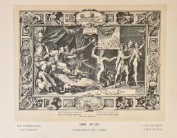 cca 1880-1910 Architektúrák / Mennyezetek. Lapok, fotók vegyesen cca. 160 db, eredeti dobozában. Dob...