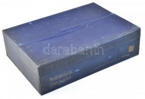 cca 1880-1910 Architektúrák / Mennyezetek. Lapok, fotók vegyesen cca. 160 db, eredeti dobozában. Dob...