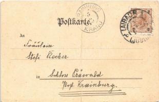 1899 Coeur Dame. Theo. Stroefer's Kunstverlag - Postkarte der Modernen Nr. 5525. Unsigned Rapha...
