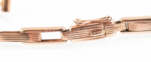 Arany (Au) 9K karlánc, szakadt, 17cm, 9g