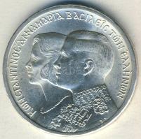 Görögország 1964. 30Dr Ag "Konstantin és Annamária esküvője" T:1-/2+