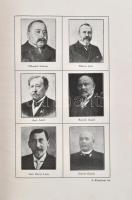 1911 Budapesti Újságírók Egyesülete és Almanachja. Bp., 1911, Világosság-ny., 479+1 p. +4 (fekete-fe...