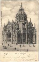 1902 Szeged, új zsinagóga (Rb)