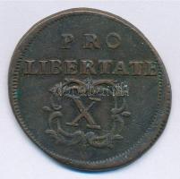 1706. X Poltura Cu "II. Rákóczi Ferenc" (7,99g) T:2 patina
Hungary 1706. X Poltura Cu &qu...