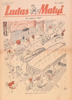1955 Ludas Matyi 15 lapszáma, többek közt Kassowitz Félix, Kaján Tibor, Sándor Károly, Toncz Tibor k...