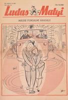 1956 Ludas Matyi 27 lapszáma, többek közt Kassowitz Félix, Kaján Tibor, Sándor Károly, Toncz Tibor, ...