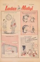 1956 Ludas Matyi 27 lapszáma, többek közt Kassowitz Félix, Kaján Tibor, Sándor Károly, Toncz Tibor, ...