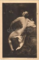Jupiter und Io / Erotic nude lady art postcard. Im Auftrage des Generaldirektors der Staatlichen Museen zu Berlin. Verlag von Julius Bard s: Correggio (EK)