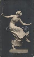S. Wernekinck - Spranget / Erotic nude lady sculpture (EB)