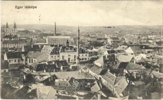 1915 Eger, látkép (fa)