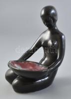 Bodrogkeresztúri figura, jelzés nélkül, hibátlan, m:17cm