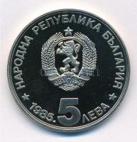 Bulgária 1985. 5L Cu-Ni "Szervezett turizmus" T:1,1- (eredetileg PP)
Bulgaria 1985. 5 Lev...