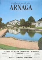 cca 1980-2000 10 db francia és spanyol turisztikai plakát, közte duplummal, vegyes méretben, nagyrés...