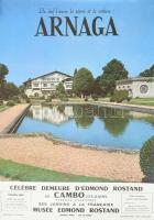 cca 1980-2000 10 db francia és spanyol turisztikai plakát, közte duplummal, vegyes méretben, nagyrés...