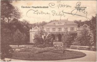 1906 Püspökfürdő, Szentlászlófürdő, Baile 1 Mai; gyógyterem / Kursalon / spa (fl)