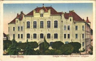 1940 Marosvásárhely, Targu Mures; Református kollégium / Colegiul reformat / Calvinist boarding school + "1940 Marosvásárhely visszatért" So. Stpl (EK)