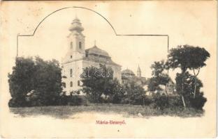 1907 Máriabesnyő (Gödöllő), templom. Divald Károly 198-1970. (EK)