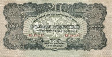 1944. 20P "V.H." T:I- Sarokhajlás!