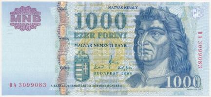 2008. 1000Ft DA 3099083 T:I,I-  Hungary 2008. 1000 Forint DA 3099083 C:UNC,AU  Adamo F55J