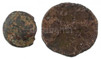 Romai Birodalom II. Philippus és Antoninus Pius Br érme nagyon gyenge állapotban T:3,3-
Roman Empir...