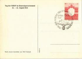 1943 Nicht du bist der Maßstab! Sondern die Front! / WWII NSDAP German Nazi Party military propagand...