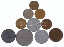 Románia 1930-1955. 10db klf érme T:vegyes
Romania 1930-1955. 10pcs of diff coins C:mixed