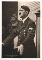Die historische Reichstagsitzung vom 1939 / Adolf Hitler. NSDAP German Nazi Party propaganda. Photo Hoffmann (EB)