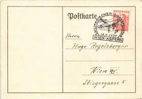 In der sommerlichen Schwüle bringt der Ventilator Kühle! / Fan advertisement card + "1. Militär...