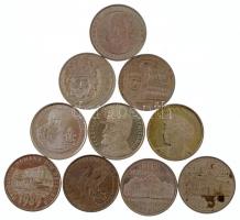 Románia 2011-2019. 50b Ni-sárgaréz (10xklf) forgalmi emlékérme T:vegyes
Romania 2011-2019. 50 Bani ...