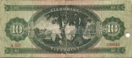 1949. 10Ft lyukasztással érvénytelenítve?! T:III-