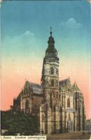 1917 Kassa, Kosice; Erzsébet székesegyház / cathedral (EK)