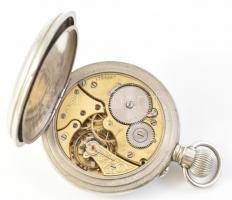 /Zenith Mih. L. Petkovich Beograd fém tokos vasutas zsebóra. Jelzett számlap, tok, szerkezet, szerke...