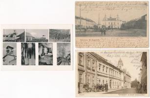 15 db régi magyar és történelmi magyar város képeslap / 15 pre-1945 Hungarian and Historical Hungari...