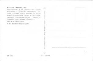 Mexico, Olimpia 1968. Mexikóváros: A női ötpróba első három helyezettje a győzelmi emelvényen, októb...