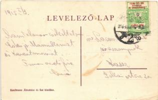 1915 Rónaszék, Rohnen, Costiui (Máramaros, Maramures); József bánya. Kaufmann Ábrahám és fiai kiadás...