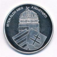 DN "Nemzetünk nagyjai - Deák Ferenc" Ag emlékérem tanúsítvánnyal (10,37g/0.999/35mm) T:PP