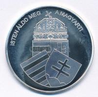 DN "Nemzetünk nagyjai - Szent László" Ag emlékérem tanúsítvánnyal (10,37g/0.999/35mm) T:PP...