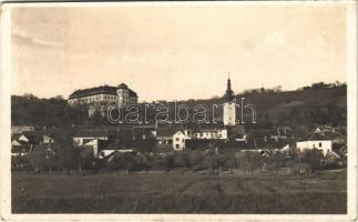1942 Alsólendva, Lendva, Dolnja Lendava; látkép, vár, templom. Szép Jenő kiadása / general view, castle, church (EK)