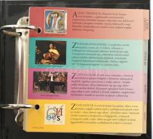 Zeneszerzés klasszikusai CD sorozat 29 db, hozzá való tartóval + hozzá zeneszerzőkről szóló füzet