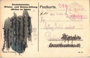 1918 Schani, Reib' a Feuer Umi! / WWI Austro-Hungarian K.u.K. military art postcard, humour, su...