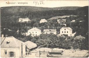 1906 Purkersdorf, Wintergasse / street view (EK)